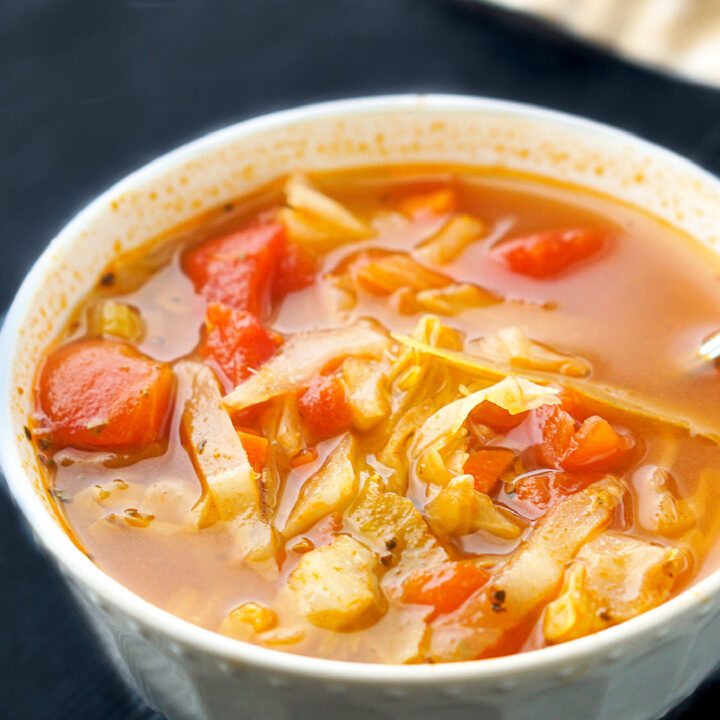 Low Calorie Keto Cabbage Soup Recipe