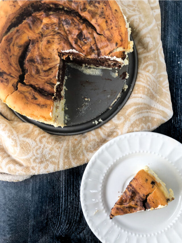 Keto Brownie Batter Cheesecake in the Air Fryer My Life Cookbook