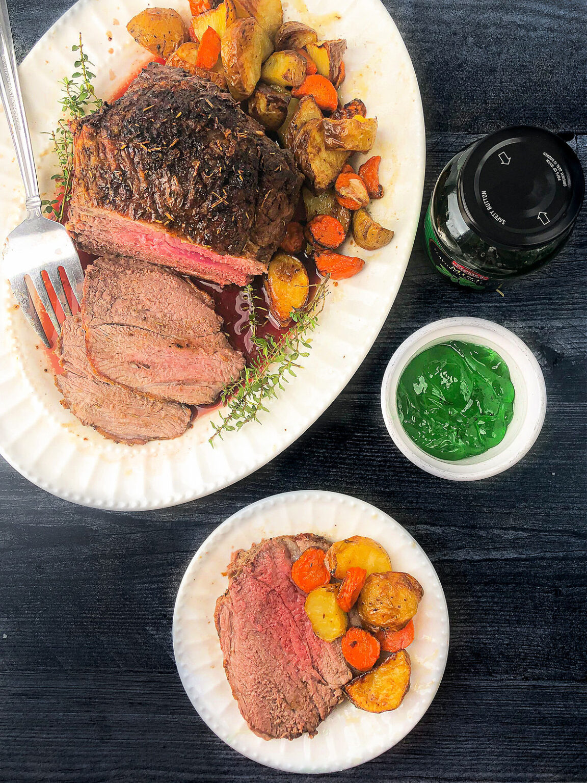 Air Fryer Lamb Roast Recipe garlic & herb leg of lamb in the air fryer