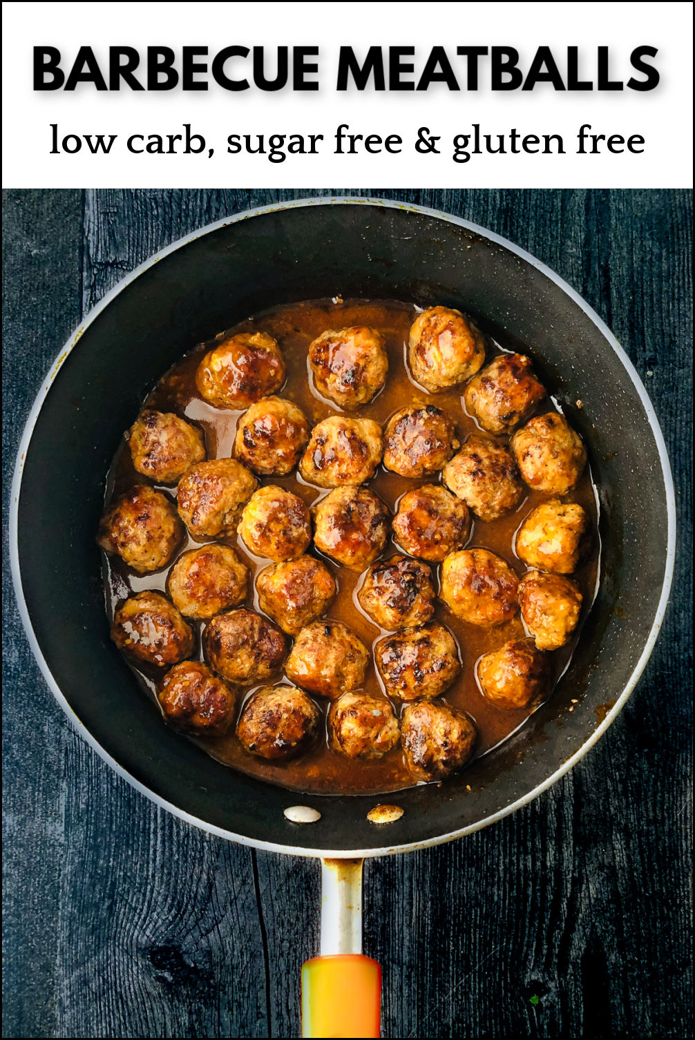 Easy Keto BBQ Meatballs Recipe - With Sugar Free And Low Carb Bbq Sauce