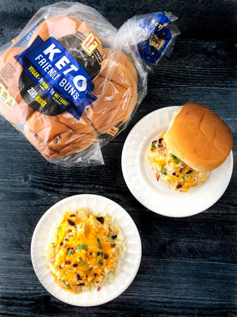 Easy Keto Chicken Bacon Ranch Casserole Recipe in the Slow Cooker