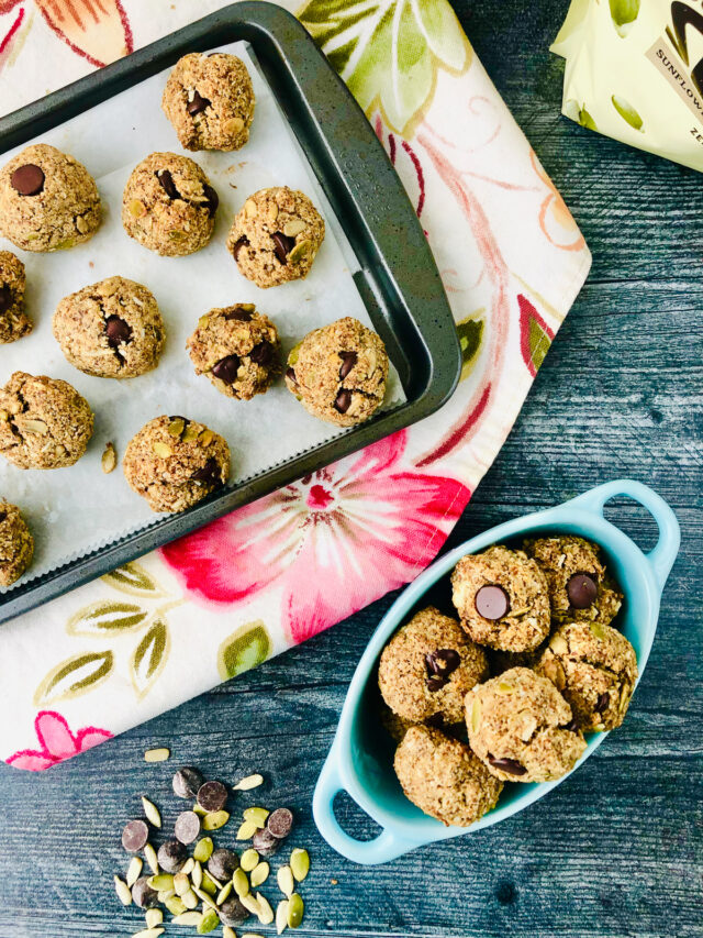 Healthy Keto Granola Cookies Recipe tasty gluten free, sugar free snacks