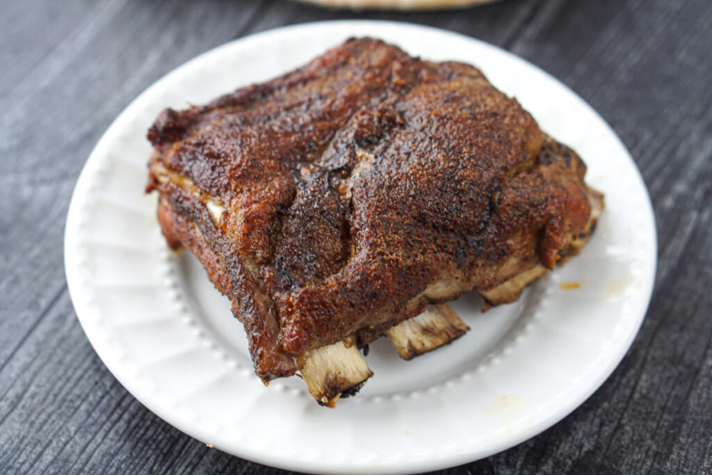 Easy Slow Cooker Keto Ribs with Middle Eastern Spice Blend Rub!