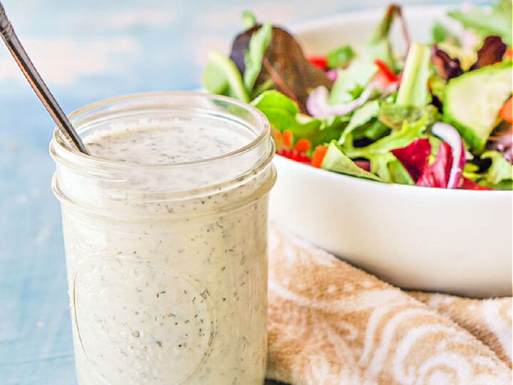 Dairy Free Homemade Ranch Dressing (low carb)