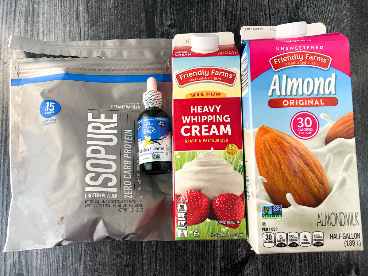 Keto Soft Serve Ice Cream Recipe - using Dash mini ice cream maker!