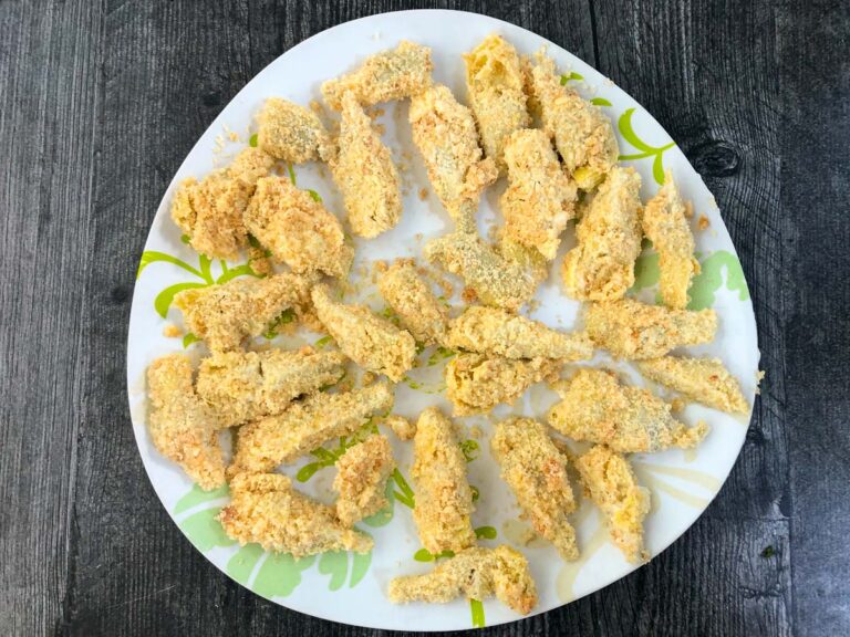 Keto Air Fryer Artichoke Hearts 4 ingredients keto appetizer or snack!