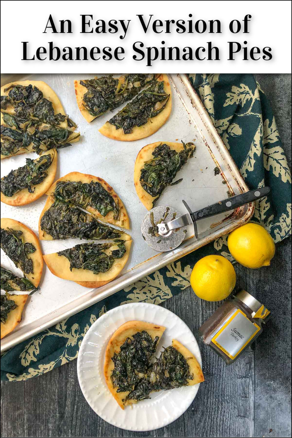 Easy Lebanese Spinach Pies easier spinach fatayer in 25 minutes!