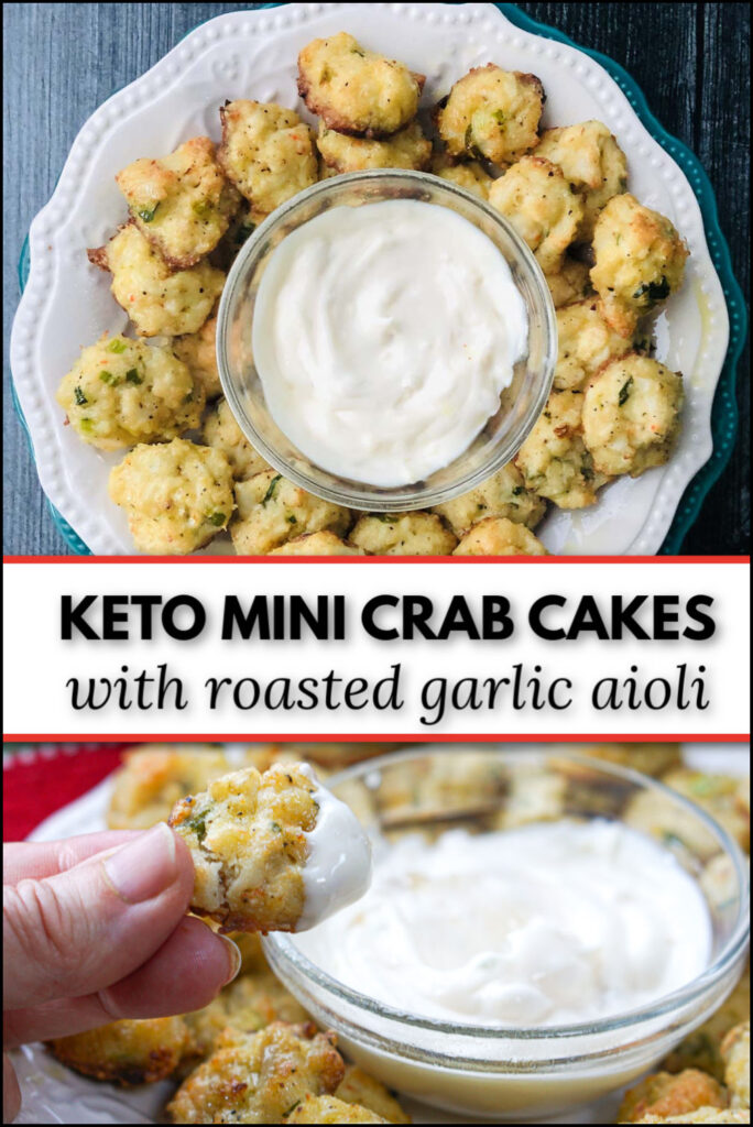 Easy Keto Mini Crab Cakes Recipe 20 minute gluten free appetizer!