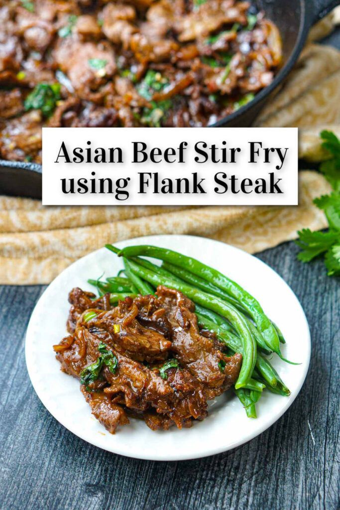 Spicy Flank Steak Stir Fry Recipe flavorful, tender and crispy beef