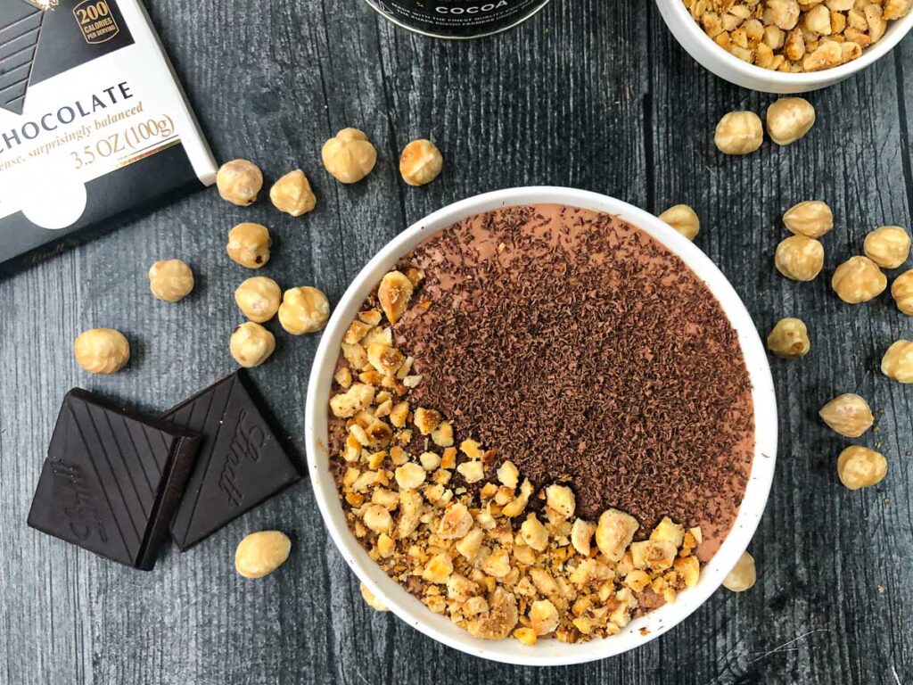 Whipped Chocolate Cottage Cheese healthy low carb, high protein snack!