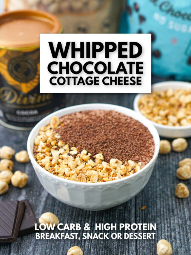 Keto Chocolate Whipped Cottage Cheese My Life Cookbook low carb