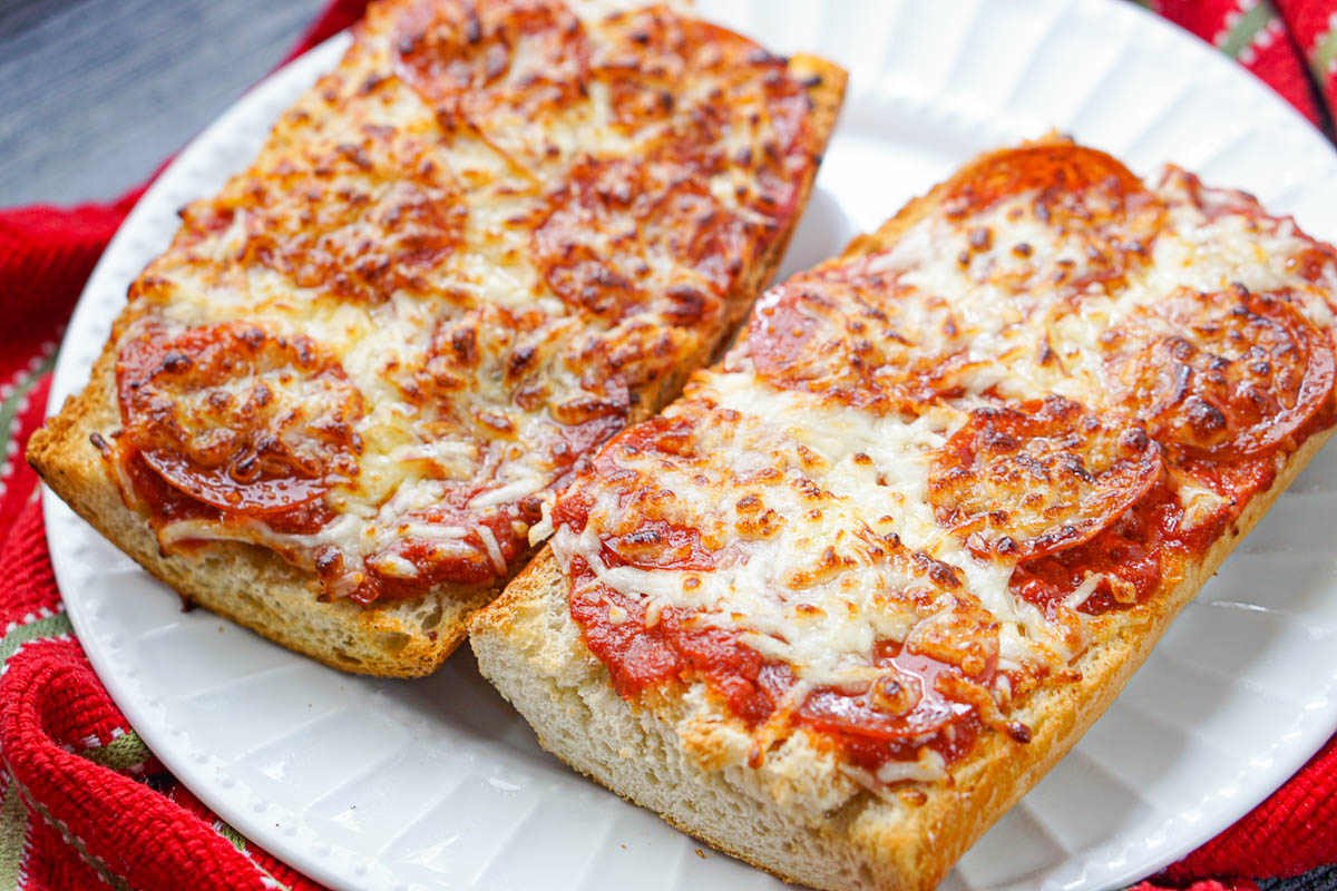 Air Fryer Pizza Toast - Lavender and Lovage