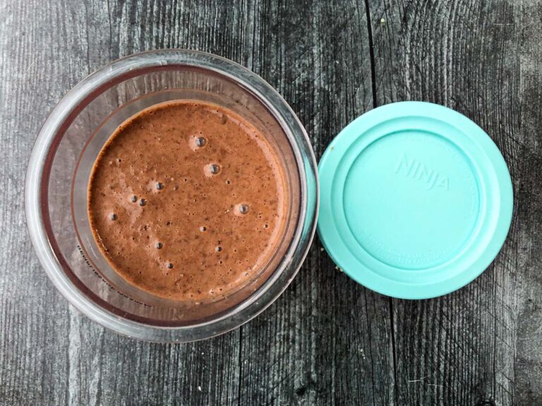 Ninja Creami Chocolate Ice Cream Recipe low carb & high protein