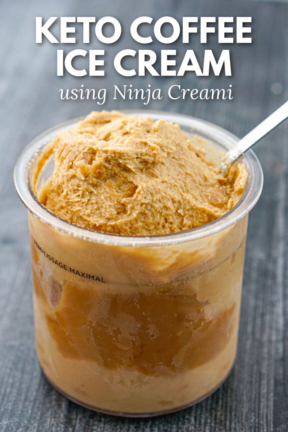 How to make coffee chocolate chip ice cream using the Ninja Creami. Af, ice cream