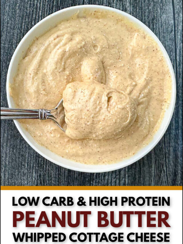Keto Peanut Butter Whipped Cottage Cheese