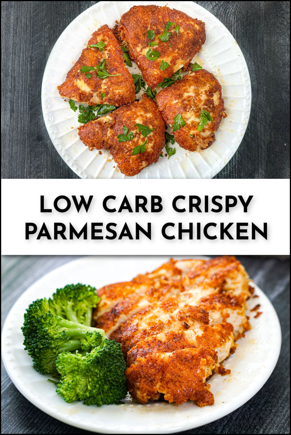Keto Parmesan Crusted Chicken Recipe just 20 minutes to make!