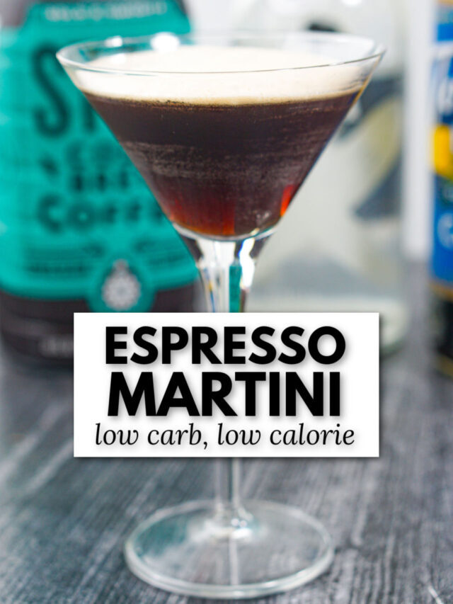 Keto Espresso Martini Recipe