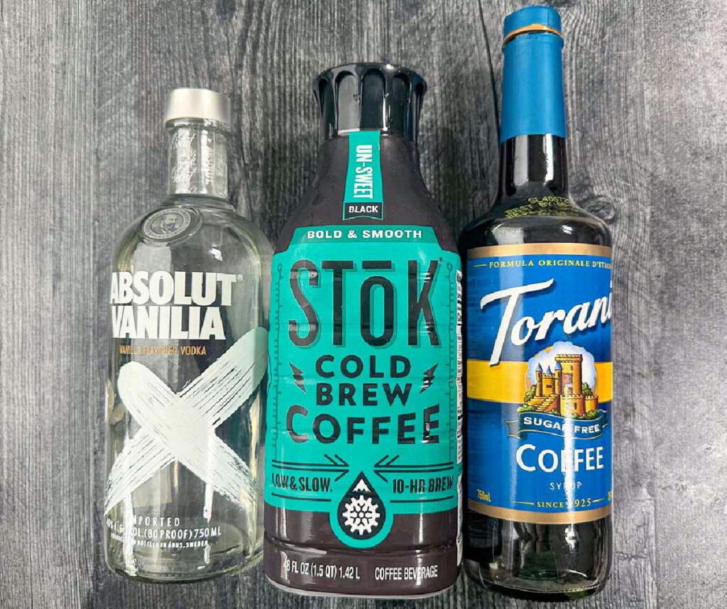 Keto Espresso Martini Recipe easy low calorie coffee cocktail