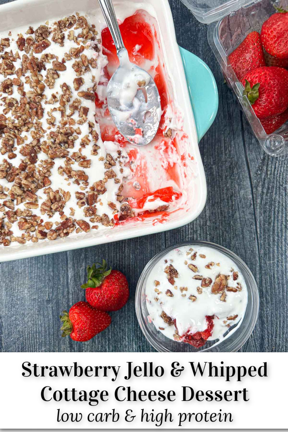 Keto Whipped Cottage Cheese Dessert Recipe high protein treat!