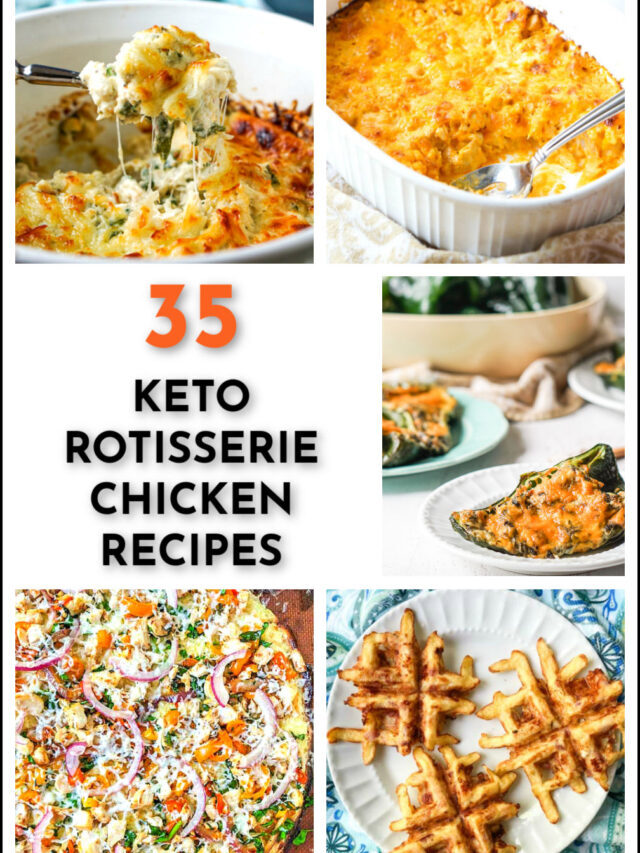 35 Keto Rotisserie Chicken Recipes