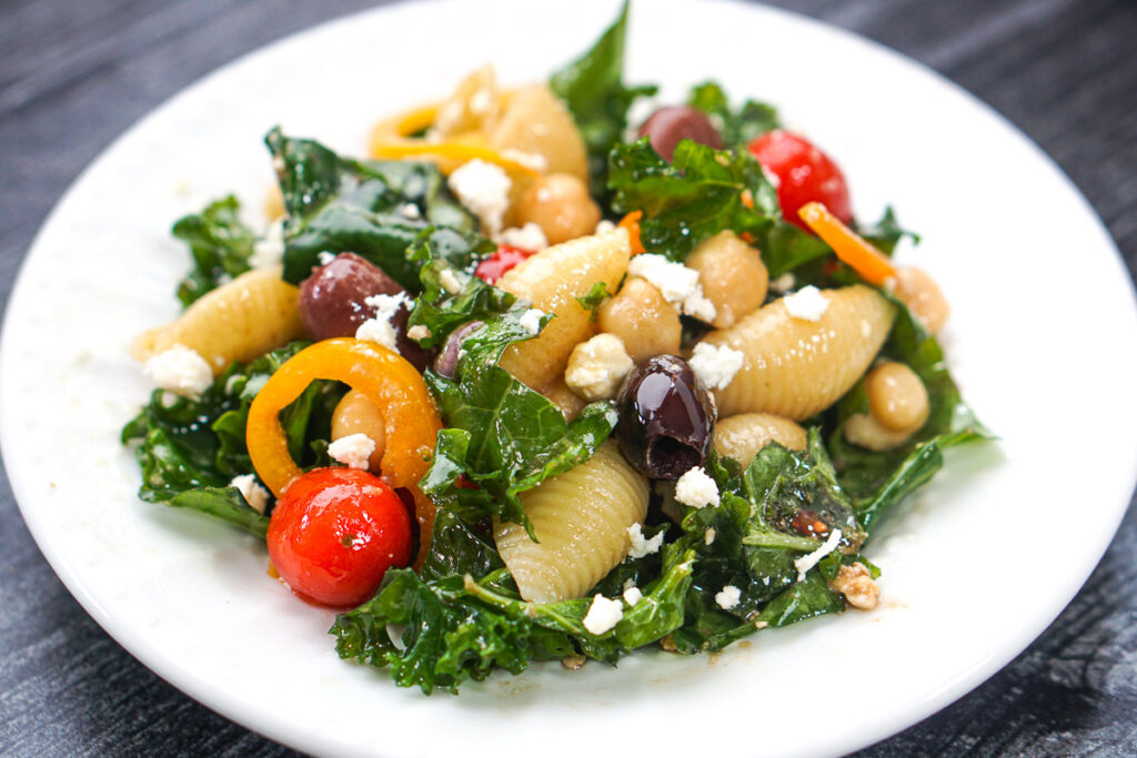 Kale Pasta Salad Recipe | healthy and hearty Mediterranean dish! Kale Pasta Salad Recipe | healthy and hearty Mediterranean dish!
