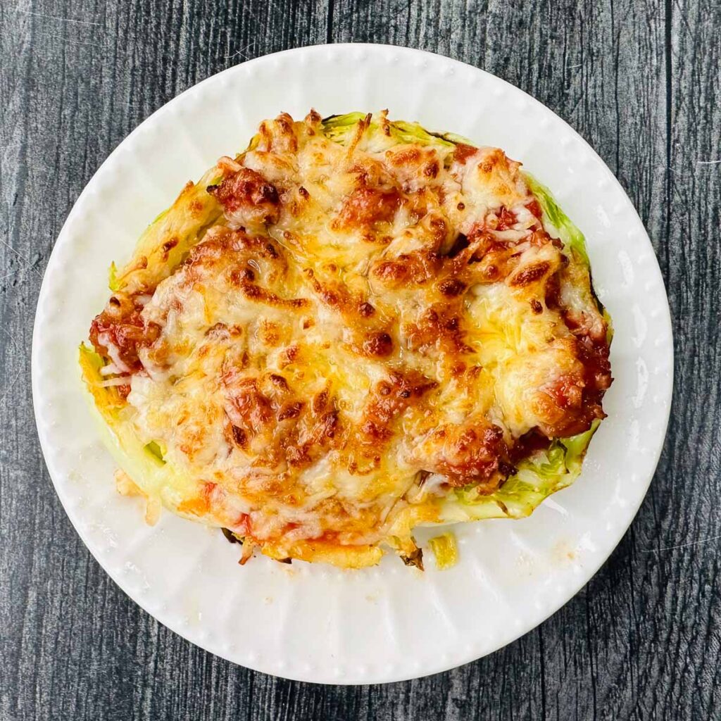 Air Fryer Cabbage Chips Recipe - easy, low carb, low calorie snack!