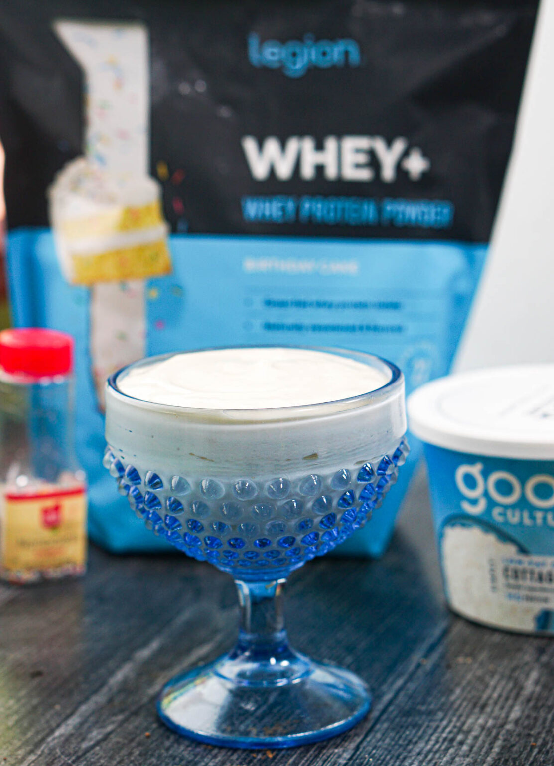 Keto Birthday Cake Cottage Cheese Protein Dessert Recipe