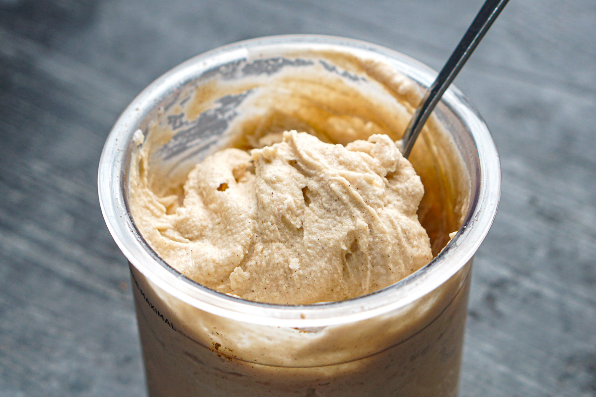 The finished recipe after it was mixed with a spoon.